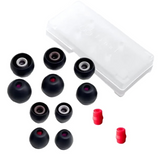 Final Audio Earpiece Type E Black (set 5 pair) (FI-EPEBLBL2A4_EN)