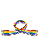 HOSA Unbalanced Patch Cables 3.5 mm TS to 3.5 mm TS - 6in / 15cm