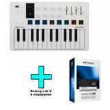 Arturia MiniLAB 3 + Arturia Analog Lab V - White