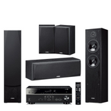 Yamaha Kino SYSTEM 385 (RX-V385 + NS-F51 + NS-P51) Black