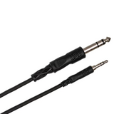 HOSA Stereo Interconnect 3.5 mm TRS to 1/4 in TRS - 5ft / 1.5m