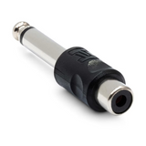 HOSA Adaptors RCA to 1/4 in TS