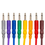 HOSA Unbalanced Patch Cables 3.5 mm TS to 3.5 mm TS - 6in / 15cm