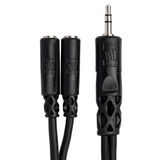HOSA Y Cable 3.5 mm TRS to Dual 3.5 mm TRSF