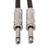 HOSA Cloth Guitar Cable( Straight to Straight) - Blue-White-Black