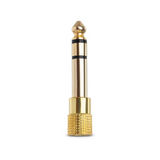 HOSA Headphone Adaptor 3.5 mm TRS to 1/4 in TRS