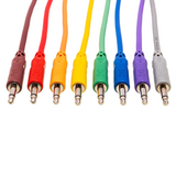 HOSA Unbalanced Patch Cables 3.5 mm TS to 3.5 mm TS - 1.5ft / 45cm
