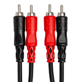 HOSA Stereo Interconnect Dual RCA to Dual RCA - 1m