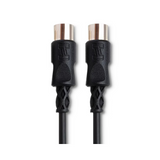 HOSA MIDI Cable 5-pin DIN to 5-pin DIN (Straight to Straight) Black - 5ft / 1.5m