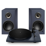 TRIANGLE TURNTABLE & BLUETOOTH WIRELESS SPEAKER LN01A - Abyss Blue