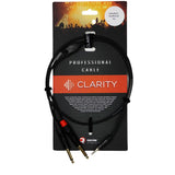 Clarity miniJACK-2xJACK-B - B/1m