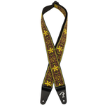 FENDER STRAP 2 inch PASADENA WOVEN YELLOW WALLFLOWER