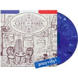 Various Artists - Cafe De Paris [LP] - Blue Marbled Vinyl