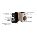 Focal KANTA 1 Walnut High Gloss / Black Mat