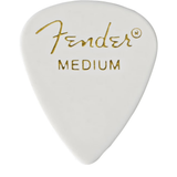 FENDER 351 WHITE PICK GROSS MEDIUM