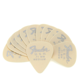 FENDER 346 SHAPE DURA-TONE 0.71 DELRIN PICKS OLYMPIC WHITE 12 PACK