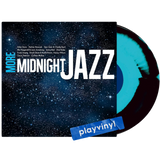 Various Artists - More Midnight Jazz [LP] - Blue-Black Swirl Vinyl