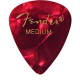 FENDER 351 SHAPE PREMIUM PICKS RED MOTO MEDIUM
