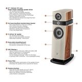 Focal Scala Utopia Evo Dark Walnut / Sepia Brown