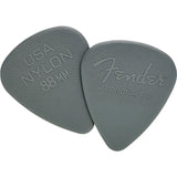 FENDER 351 SHAPE NYLON PICKS 0.88 12 PACK DARK GRAY