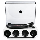 1 by ONE All-In-One Turntable LP03 - Gloss White