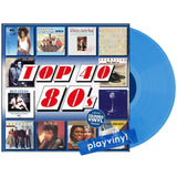 Various Artists - Top 40 80s (Limited Edition) [LP] - Blue Vinyl