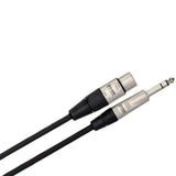 HOSA Pro Balanced Interconnect REAN XLR3F to 1/4 in TRS - 1.5ft / 0.45m