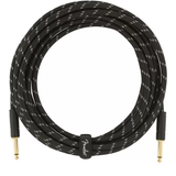 FENDER CABLE DELUXE SERIES 18.6 ft BLACK TWEED