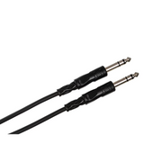 HOSA Balanced Interconnect 1/4 in TRS to 1/4 in TRS (Straight to Straight) - 10ft / 3.0m