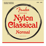 FENDER 100 NYLON ACOUSTIC STRINGS TIE END 28-43