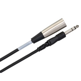 HOSA Pro Balanced Interconnect REAN 1/4 in TRS to XLR3M - 15ft / 4.6m