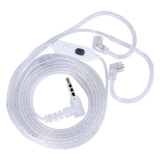 Knowledge Zenith M2 Dual Mic Cable 2pin (C) Silver