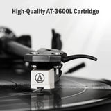 1 by ONE All-In-One Turntable LP03 - Gloss White