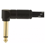 FENDER CABLE DELUXE SERIES 15 ft ANGLED BLACK TWEED