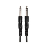 HOSA Balanced Interconnect 1/4 in TRS to 1/4 in TRS (Straight to Straight) - 10ft / 3.0m