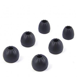 Knowledge Zenith Silicone eartips Black (3 pairs)