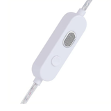 Knowledge Zenith M2 Dual Mic Cable 2pin (C) Silver