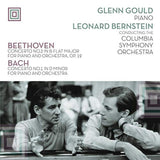 Glenn Gould & Leonard Bernstein - Beethoven Concerto No.2 In B-Flat Major & Bach Concerto No.1 In D Minor [LP]