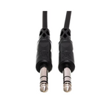 HOSA Balanced Interconnect 1/4 in TRS to 1/4 in TRS (Straight to Straight) - 10ft / 3.0m