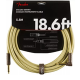 FENDER CABLE DELUXE SERIES 18.6 ft ANGLED TWEED