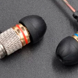 Knowledge Zenith Silicone eartips Black (3 pairs)
