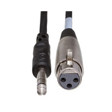 HOSA Balanced Interconnect XLR3F to 1/4 in TRS - 20ft / 6.1m
