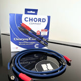 CHORD ClearwayX 2RCA to 2RCA 1m