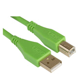 UDG Ultimate Audio Cable USB 2.0 AB Straight 1m - Green