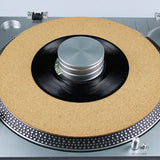 GOKA GK-R22C 2in1 Record Stabilizer With 45RPM Adapter - Silver