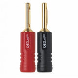 QED SCREWLOC ABS 4MM 25 RED 25 BLK (QE9043)