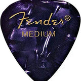 FENDER 351 SHAPE PREMIUM PICKS PURPLE MOTO MEDIUM