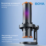 BOYA K9 RGB - Black