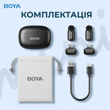 BOYA mini-12 Type-C/Lightning - Black
