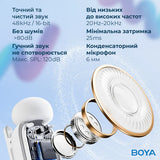 BOYA mini-13 Type-C/Lightning - White